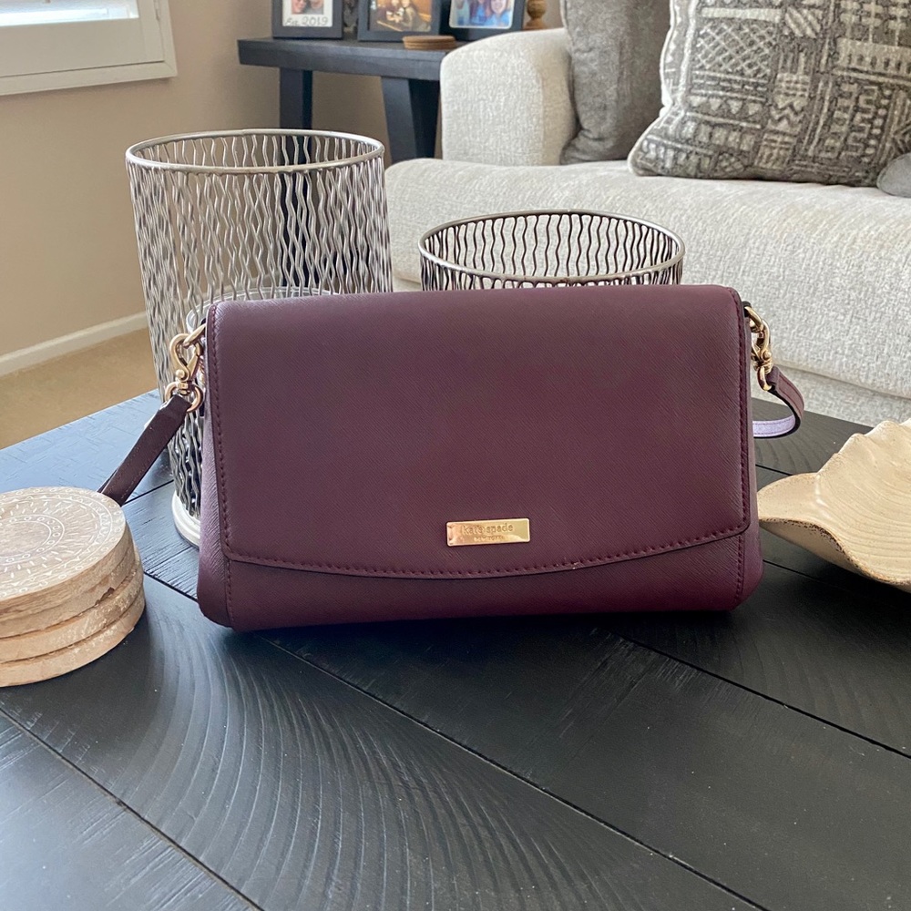 Kate Spade Plum Crossbody Purse